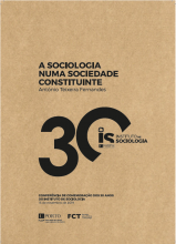Capa do livro: A sociologia numa sociedade constituinte